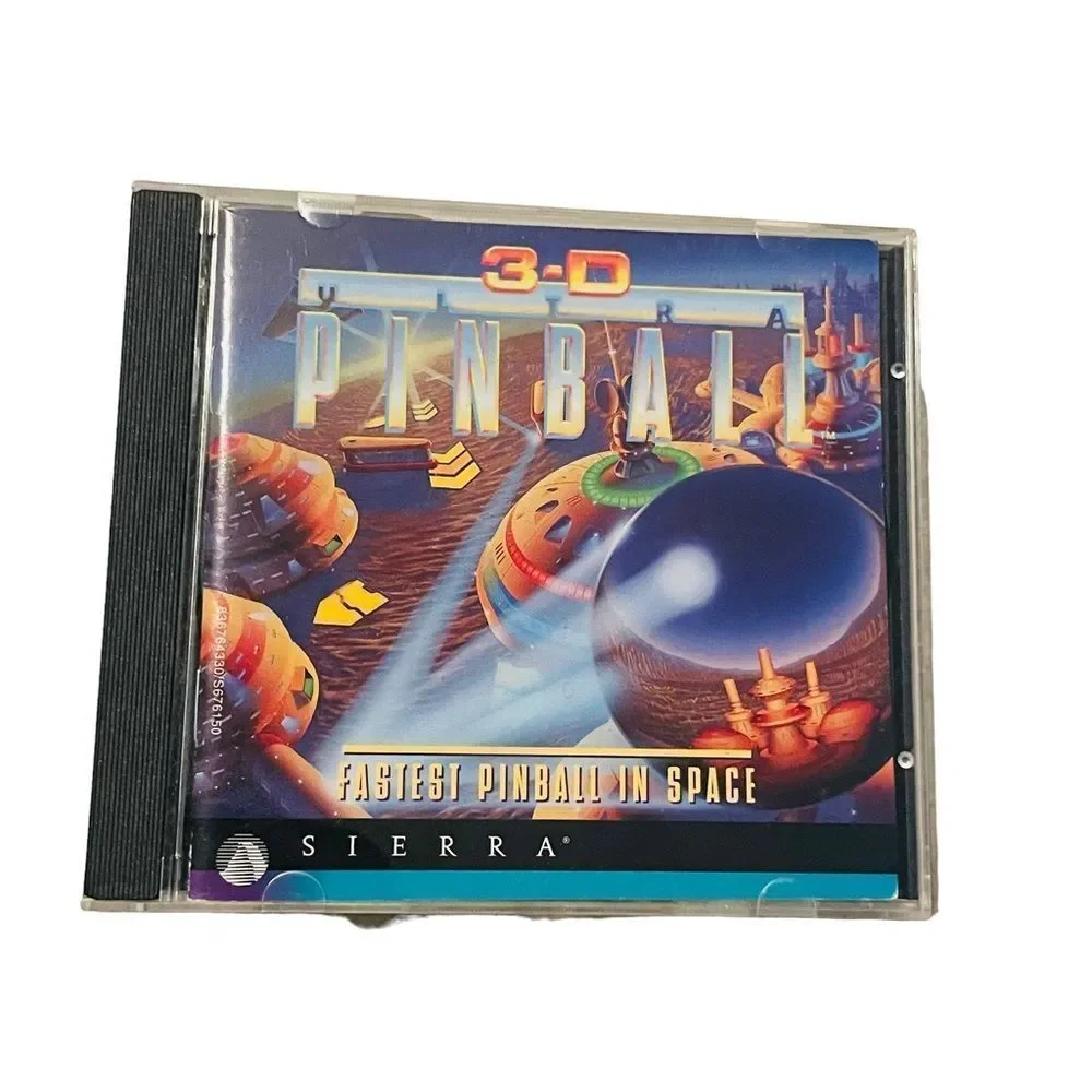 10/$25🦋 Sierra 3-D Ultra Pinball PC Game